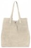 Kožené kabelka shopper bag Vittoria Gotti béžová V205454